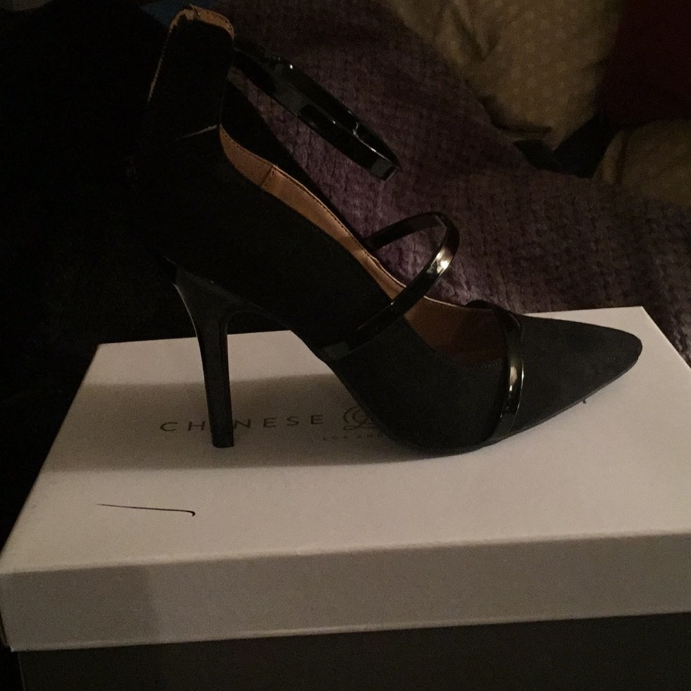 Black heels